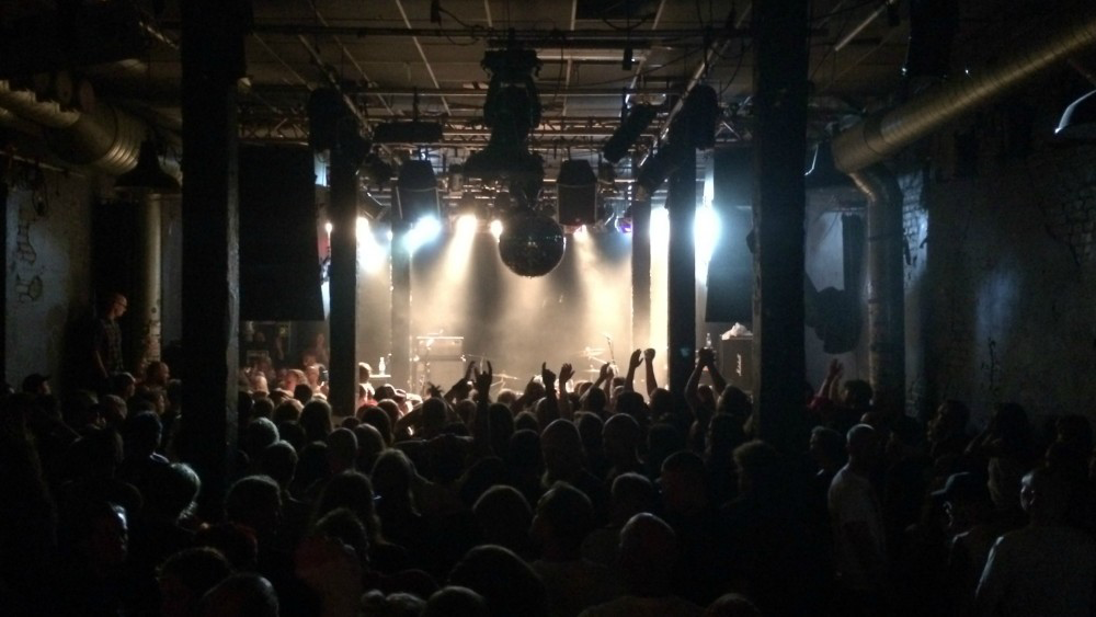 Live musikk på Blå
